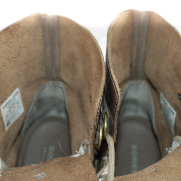 Sorel Womens Joan Of Arctic Boots Size 10 Waterproof Brown Wedge Heel Lace Up - Picture 11 of 15